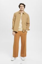Men Esprit Beige Logo print sweatshirt Sweatshirts & Hoodies XF4444655 - Image 2