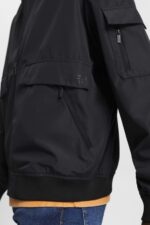 Men Esprit Black Bomber-style jacket Jackets XF4444766 - Image 3