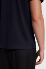 Men Esprit Black Dolphin Tennis Club Classic Polo Polos XF4444891 - Image 3
