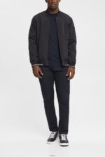 Men Esprit Black Knitted wool sweater Sweaters XF4444903 - Image 2