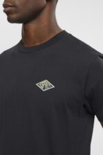 Men Esprit Black T-shirt with logo print T-Shirts XF4444598 - Image 3