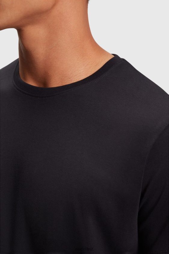 Men Esprit Black & White Two-pack crewneck cotton t-shirts T-Shirts XF4444857 - Image 2