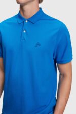 Men Esprit Blue Dolphin Tennis Club Classic Polo Polos XF4444895 - Image 2