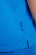 Men Esprit Blue Dolphin Tennis Club Classic Polo Polos XF4444895 - Image 3
