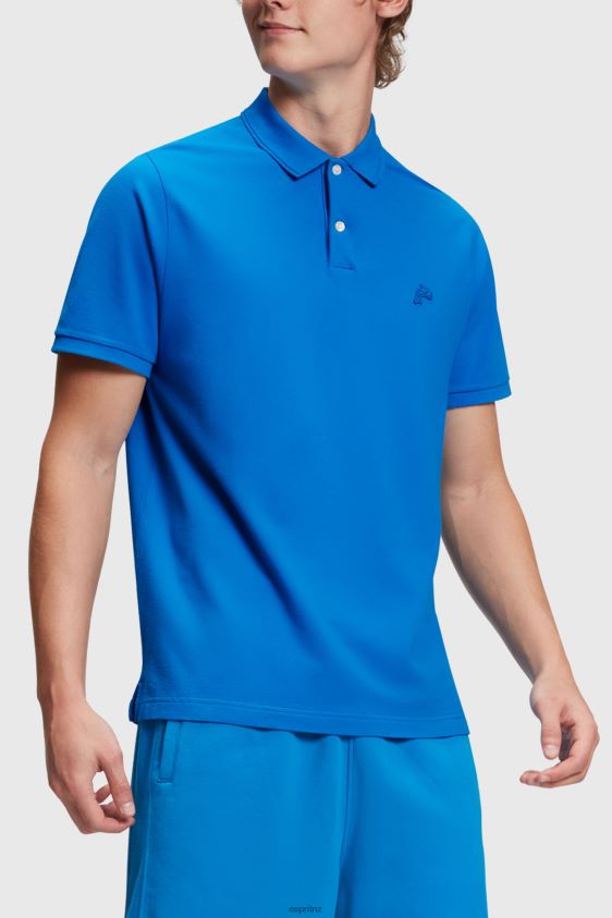 men_esprit_blue_dolphin_tennis_club_classic_polo_polos_xf4444895.jpg Men Esprit Blue Dolphin Tennis Club Classic Polo Polos XF4444895 - Image 1
