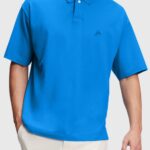Men Esprit Blue Dolphin Tennis Club Relaxed Polo Polos XF4444878