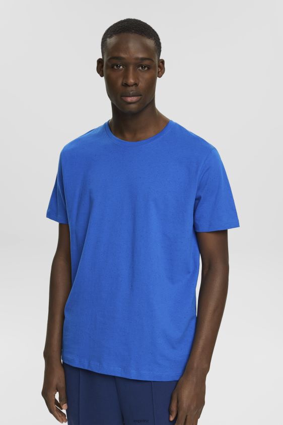 men_esprit_blue_flecked_jersey_t_shirt_t_shirts_xf4444781.jpg Men Esprit Blue Flecked jersey t-shirt T-Shirts XF4444781 - Image 1