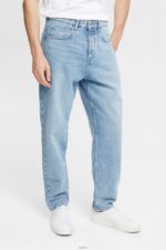 Men Esprit Blue Light Wash Balloon fit jeans Denim XF4444847