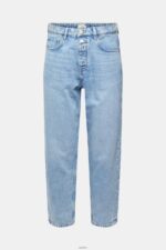 Men Esprit Blue Light Wash Balloon fit jeans Denim XF4444847 - Image 5