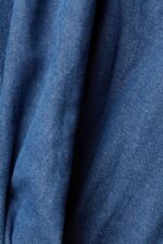 Men Esprit Blue Medium Wash Denim shirt Shirts XF4444833 - Image 4