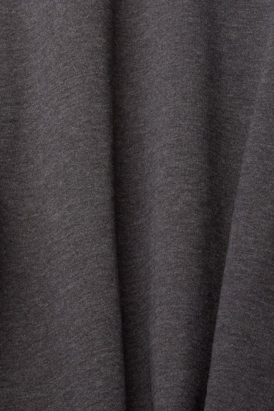 Men Esprit Dark Grey Made of recycled material: sweatshirt Sweatshirts & Hoodies XF4444942 - Image 4