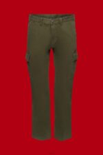 Men Esprit Dark Khaki Cargo trousers Trousers & Pants XF4444730 - Image 5