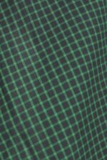 Men Esprit Dark Teal Green Checked slim fit shirt Shirts XF4444688 - Image 4