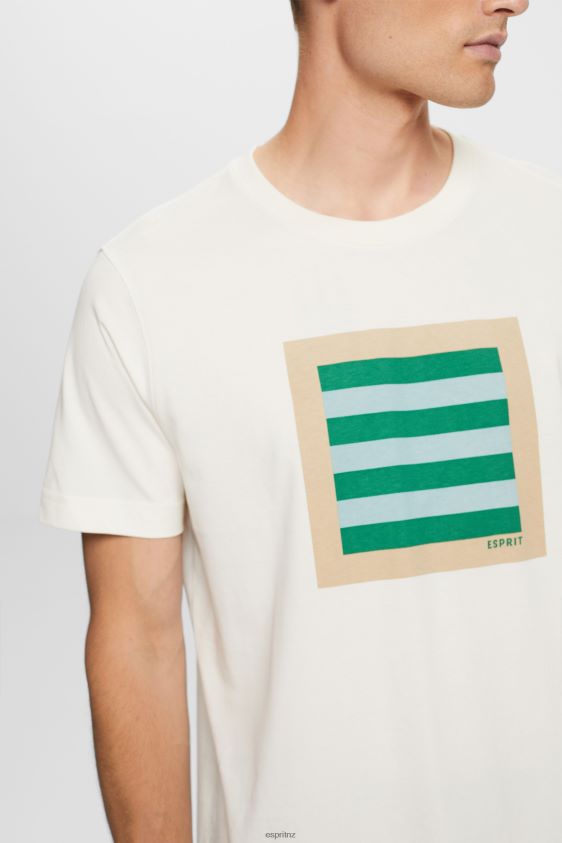 Men Esprit Ice Jersey T-shirt with print, 100% cotton T-Shirts XF4444583 - Image 3