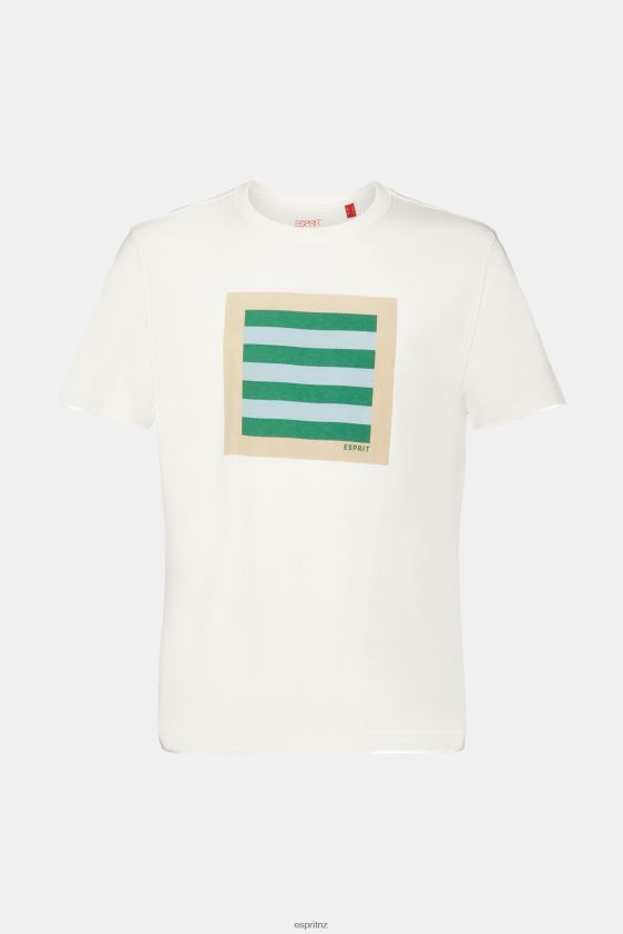 Men Esprit Ice Jersey T-shirt with print, 100% cotton T-Shirts XF4444583 - Image 5