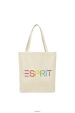 Men Esprit Ice Logo Canvas Tote Bag Accessories XF444441