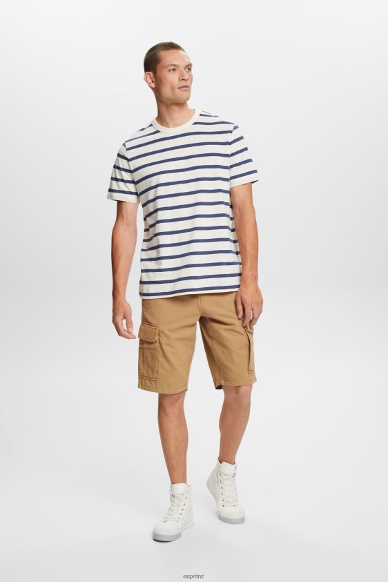 Men Esprit Ice Striped jersey t-shirt, 100% cotton T-Shirts XF4444591 - Image 2