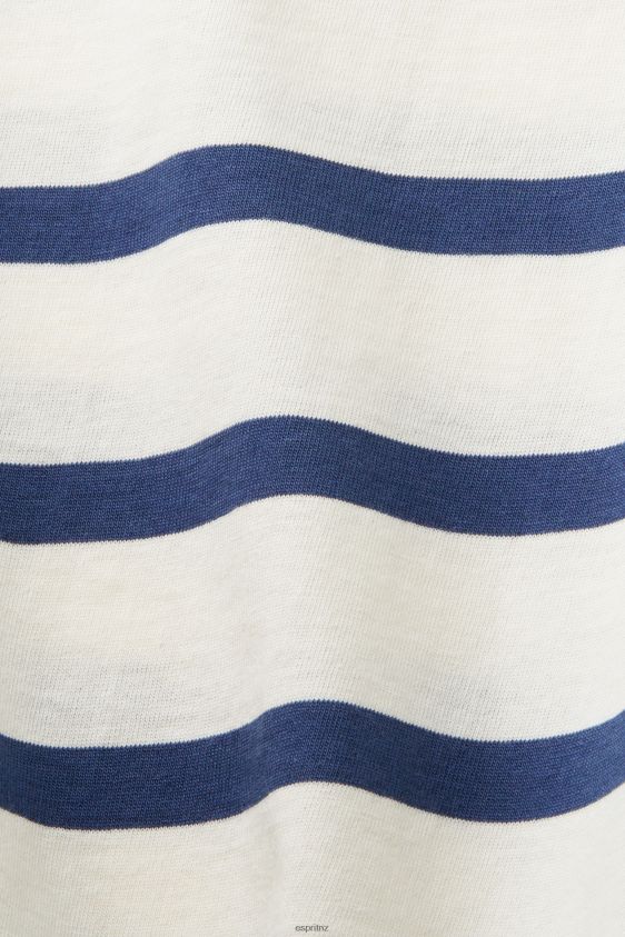 Men Esprit Ice Striped jersey t-shirt, 100% cotton T-Shirts XF4444591 - Image 4