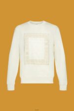 Men Esprit Ice Sweatshirt with front print Sweatshirts & Hoodies XF4444711 - Image 5