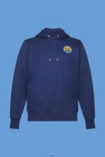 Men Esprit Ink Sweatshirt with logo print Sweatshirts & Hoodies XF4444650 - Image 5