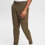 Men Esprit Khaki Green Knit tracksuit bottoms Trousers & Pants XF4444908
