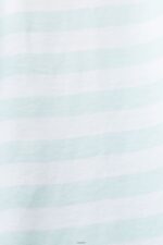 Men Esprit Light Aqua Green Striped crewneck T-shirt T-Shirts XF4444770 - Image 4