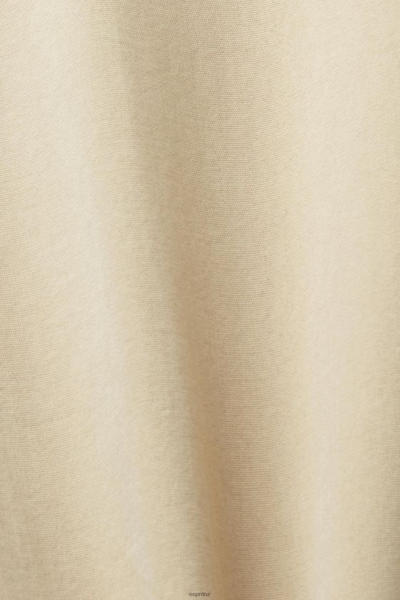 Men Esprit Light Beige Vintage straight fit cargo trousers Trousers & Pants XF4444731 - Image 4