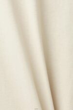 Men Esprit Light Taupe Logo print cotton t-shirt T-Shirts XF4444625 - Image 4