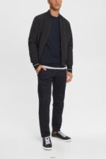 Men Esprit Navy Knitted wool sweater Sweaters XF4444904 - Image 2