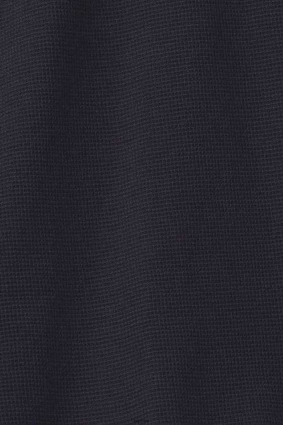 Men Esprit Navy Long sleeve waffle pique top, 100% cotton Long Sleeve XF4444822 - Image 4