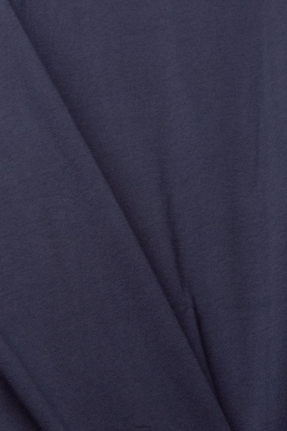 Men Esprit Navy Sustainable cotton illustration t-shirt T-Shirts XF4444940 - Image 4
