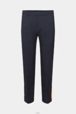 Men Esprit Navy Tailored tracksuit style trousers Trousers & Pants XF4444694 - Image 5