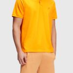 Men Esprit Orange Dolphin Tennis Club Classic Polo Polos XF4444892