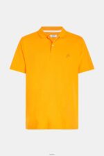 Men Esprit Orange Dolphin Tennis Club Classic Polo Polos XF4444892 - Image 4