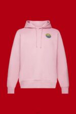 Men Esprit Pink Sweatshirt with logo print Sweatshirts & Hoodies XF4444652 - Image 5