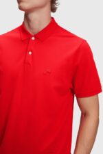 Men Esprit Red Dolphin Tennis Club Classic Polo Polos XF4444896 - Image 2