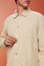 Men Esprit Sand Shirts Woven Shirts XF4444622 - Image 3