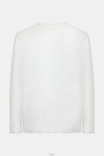 Men Esprit White Logo print jersey t-shirt T-Shirts XF4444864 - Image 5