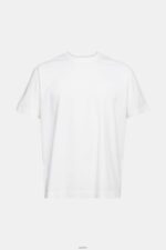 Men Esprit White Plain T-shirt T-Shirts XF4444929 - Image 5