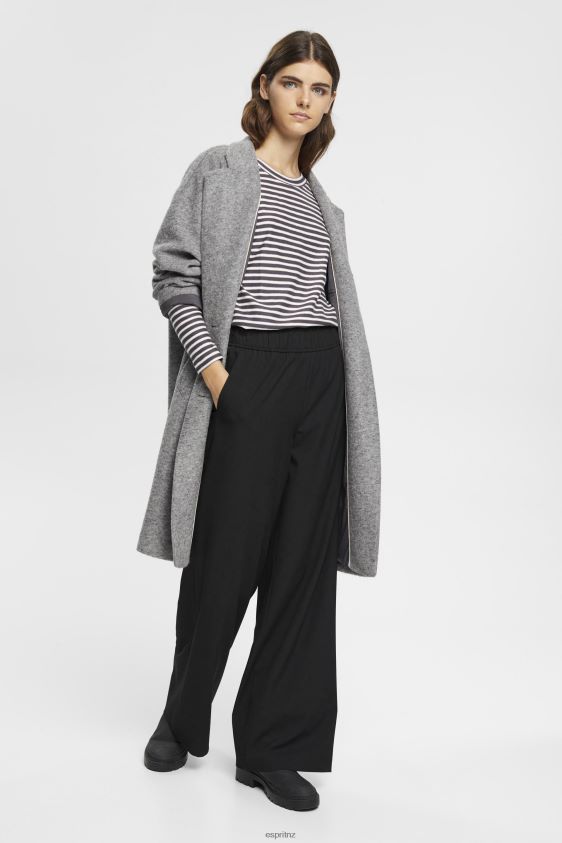 Women Esprit Anthracite Striped long sleeve, 100% cotton Long Sleeve XF4444250 - Image 2