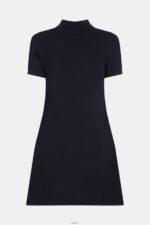 Women Esprit Black Dolphin Tennis Club Classic Polo Dress Dresses XF4444504 - Image 5