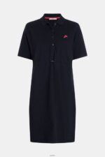 Women Esprit Black Dolphin Tennis Club Pleated Polo Dress Dresses XF4444501 - Image 4