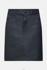 Women Esprit Black Leather effect midi skirt Skirts XF4444443 - Image 5