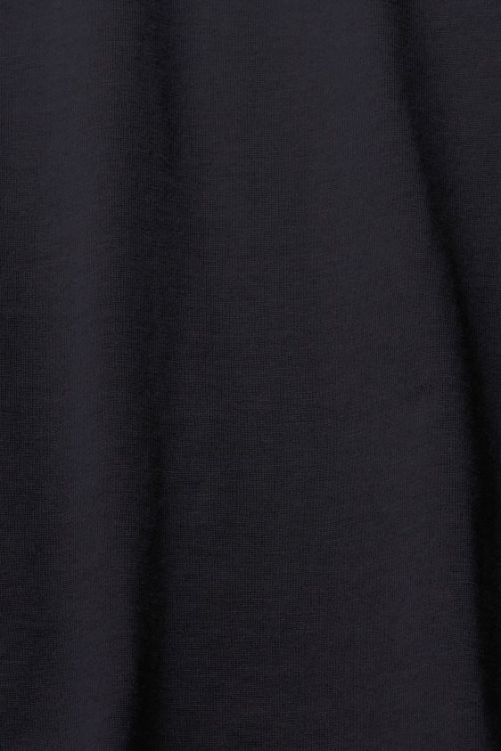 Women Esprit Black Long-sleeved t-shirt with logo T-Shirts XF4444460 - Image 4