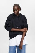 Women Esprit Black Recycled: oversized hoodie Sweatshirts & Hoodies XF444429