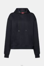 Women Esprit Black Recycled: oversized hoodie Sweatshirts & Hoodies XF444429 - Image 5