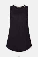 Women Esprit Black Viscose vest top Vest XF4444260 - Image 5