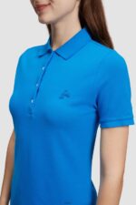 Women Esprit Blue Dolphin Tennis Club Classic Polo Polos XF4444497 - Image 2