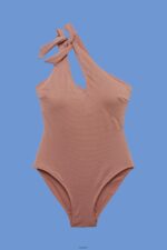 Women Esprit Cinnamon Swimsuits Swim XF444482 - Image 4