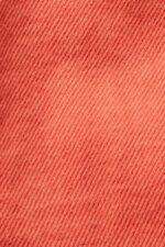 Women Esprit Coral Orange High Rise Tie Waist Denim Shorts Shorts XF444458 - Image 4